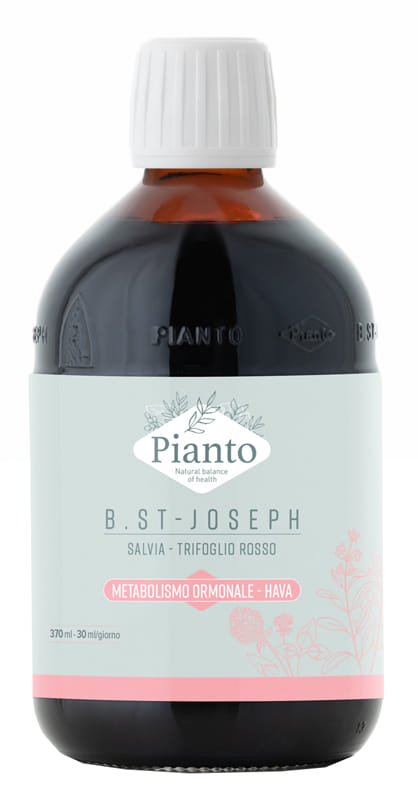 PIANTO B ST JOSEPH HAVA PIANTOBIOTIC SALVIA TRIFOGLIO ROSSO METABOLISMO ORMONALE 370 ML