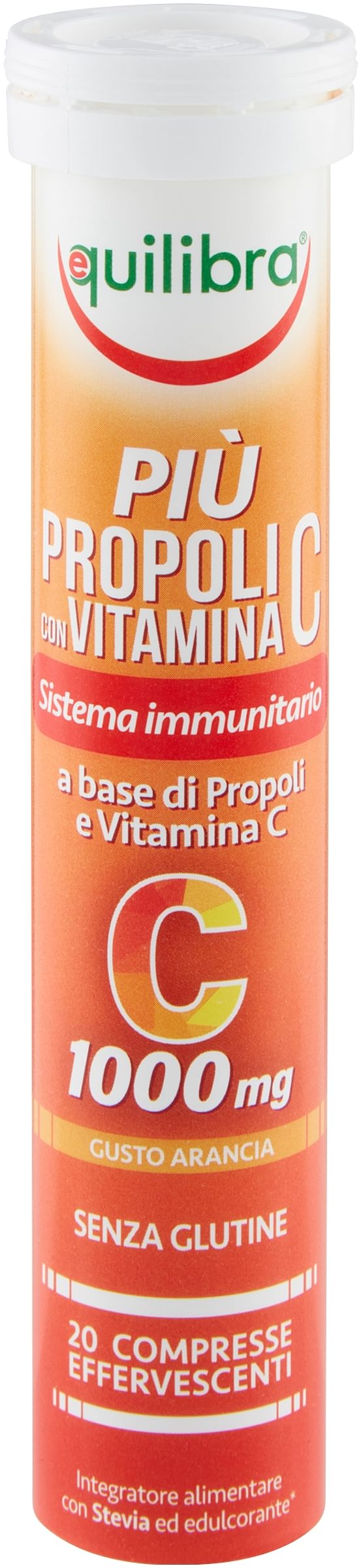 Piu' Propoli Con Vitamina C 20 Compresse