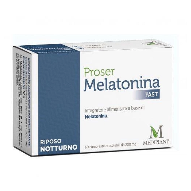 Proser Melatonina Fast 60 Compresse Orosolubili