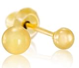 IN ORECCHINI PALLINA ORO KIDS K776C