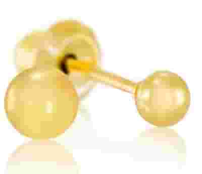 IN ORECCHINI PALLINA ORO KIDS K776C