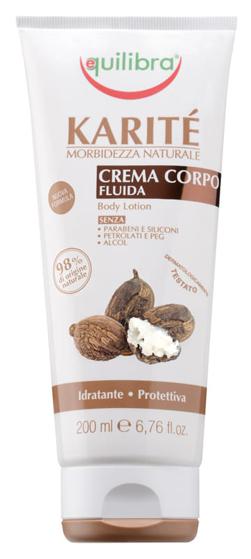 CREMA FLUIDA CORPO KARITE' 200 ML