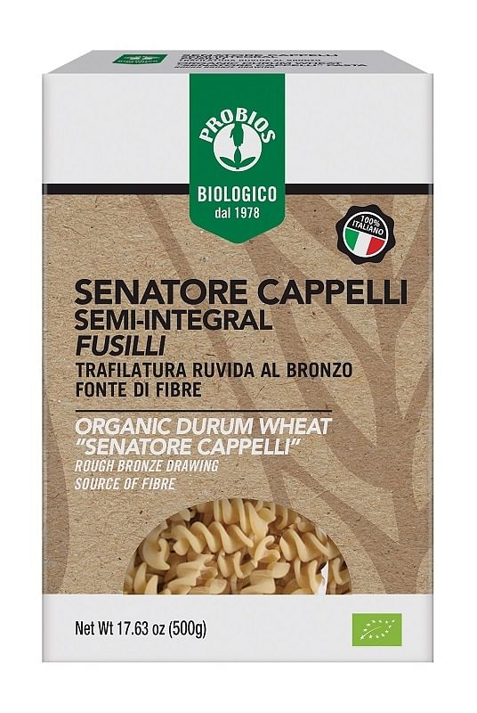 Fusilli Grano Senatore Cappelli Semintegrale 500 G