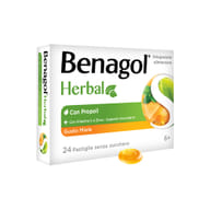 BENAGOL HERBAL MIELE 24 CPR