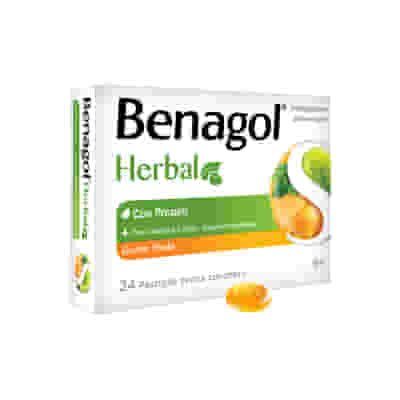 BENAGOL HERBAL MIELE 24 CPR