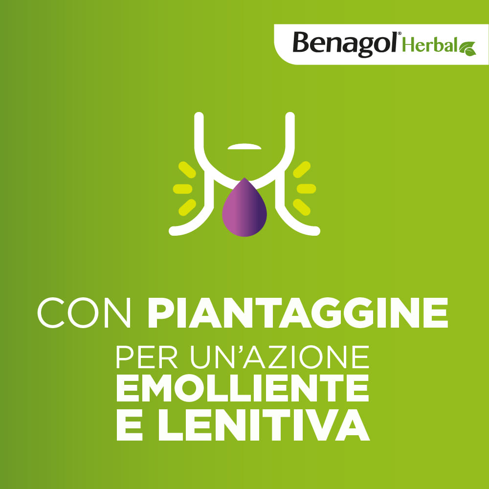 BENAGOL HERBAL FRUTTI DI BOSCO 24 PASTIGLIE