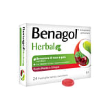 BENAGOL HERBAL MENTA E CILIEGIA 24 PASTIGLIE