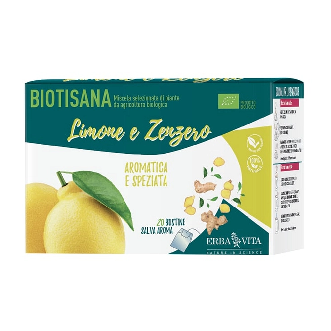 Biotisana Limone E Zenzero 20 Bustine