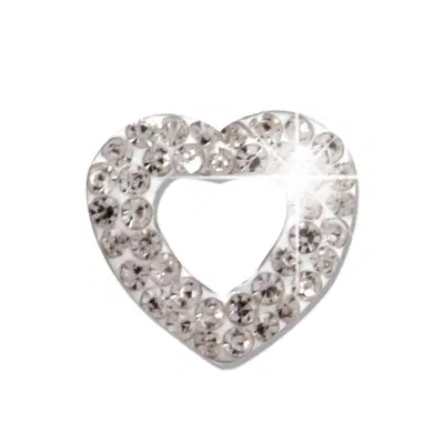 BJT257 ORECCHINI OPEN HEART STAINLESS STEEL BJT257 ORECCHINI OPEN HEART STAINLESS STEEL