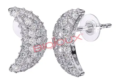 BJT259 ORECCHINI CRESC/MOON STAINLESS STEEL BJT259 ORECCHINI CRESC/MOON STAINLESS STEEL