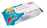 A+CURE I LOVE MY PET SALVIETTE POP-UP MUSCHIO BIANCO 40 PEZZI RICARICA
