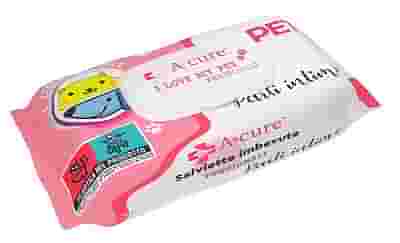 A+CURE I LOVE MY PET FUNZIONALE SALVIETTE POP-UP PARTI INTIME 40 PEZZI RICARICA