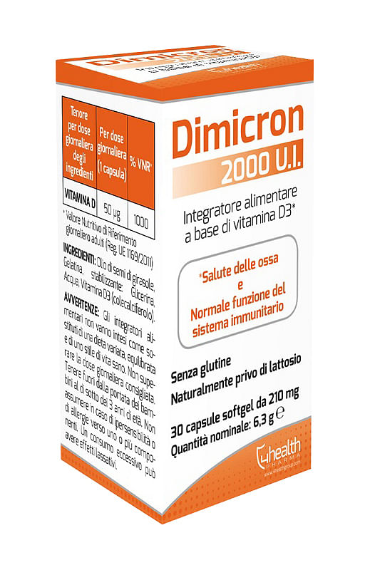 Dimicron 2000 Ui 30 Capsule Softgel