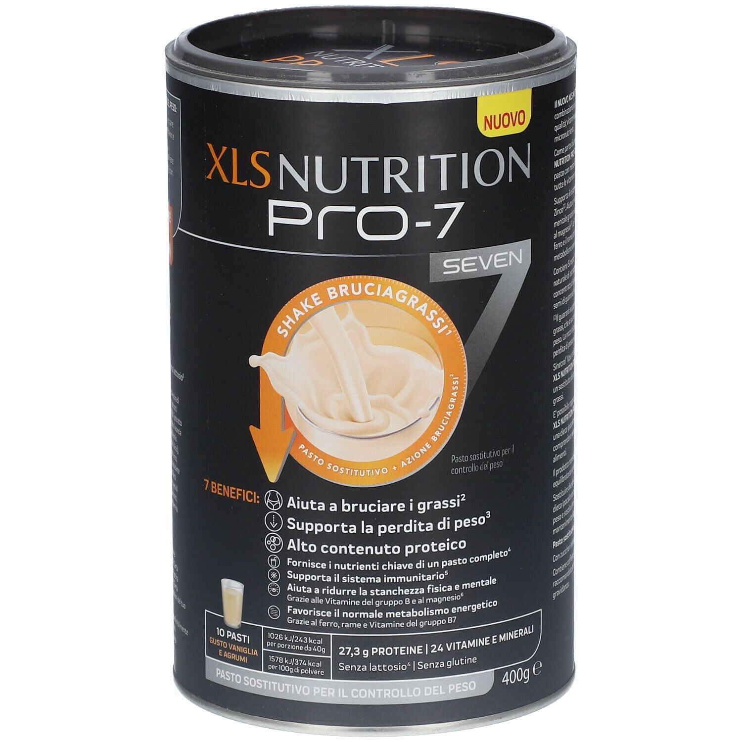 Xls Nutrition Pro 7 Shake Bruciagrassi 400 G