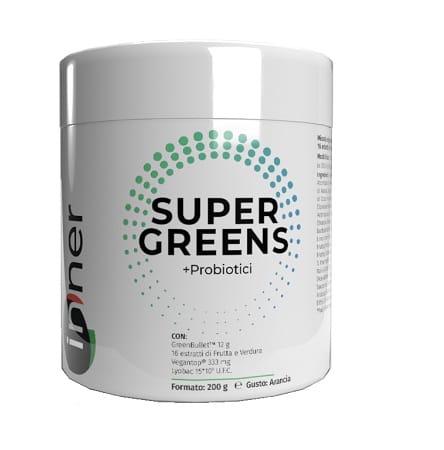INNER SUPER GREENS + PROBIOTICI 200 G