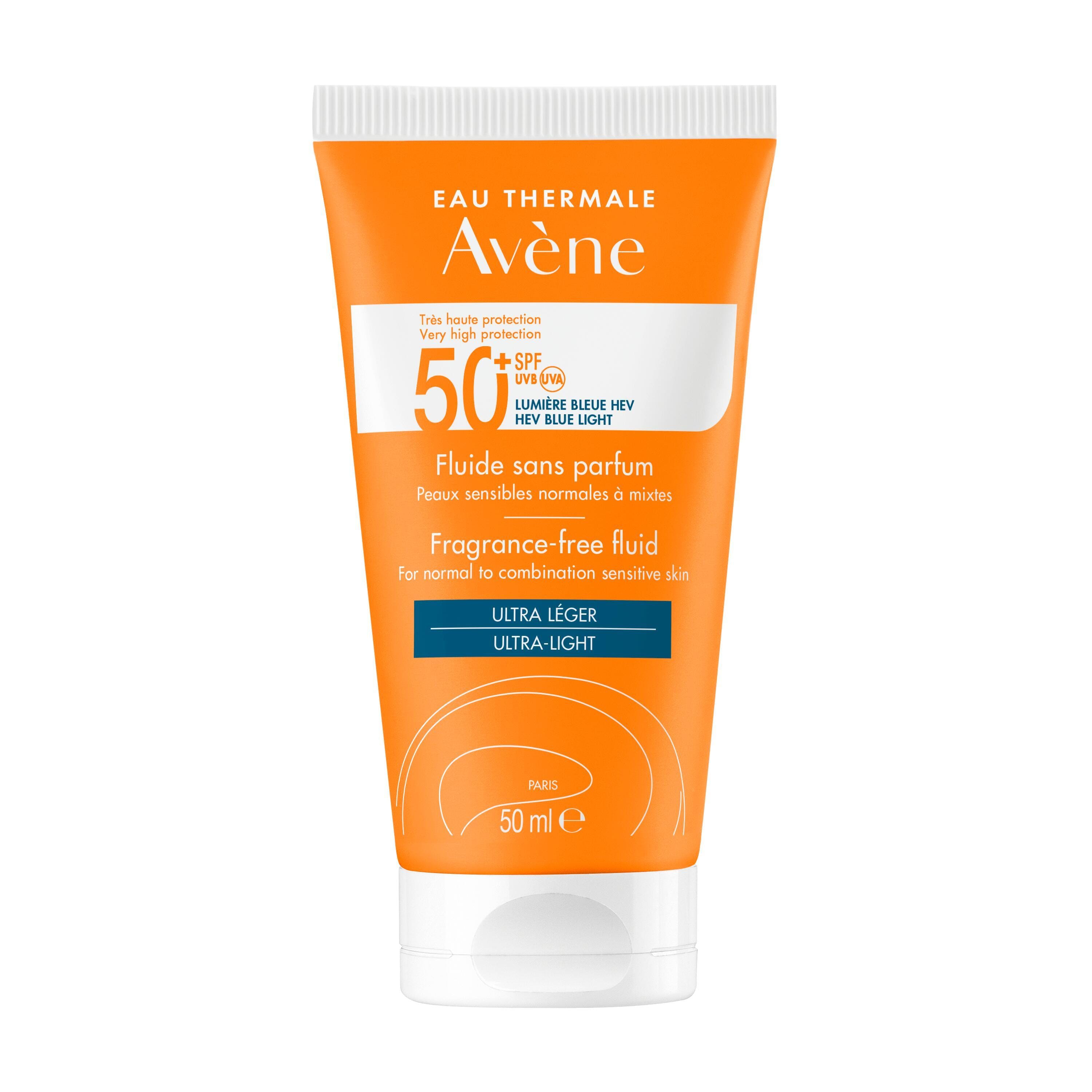 AVENE SOL FLUIDO SPF50+ SENZA PROFUMO NUOVA FORMULA 50 ML