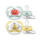 PHILIPS AVENT AVENT SUCCHIETTO ULTRA AIR COLLECTION 0-6 MESI MIXED COLLEZIONE ANIMALI 2 PEZZI