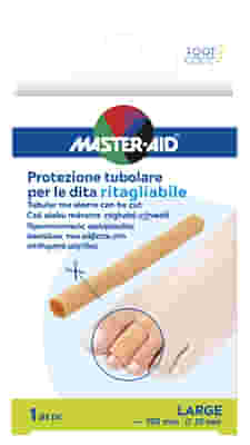 PROTEZIONE TUBOLARE MASTER-AID FOOTCARE RITAGLIABILE 15 CM 25 MM LARGE C8