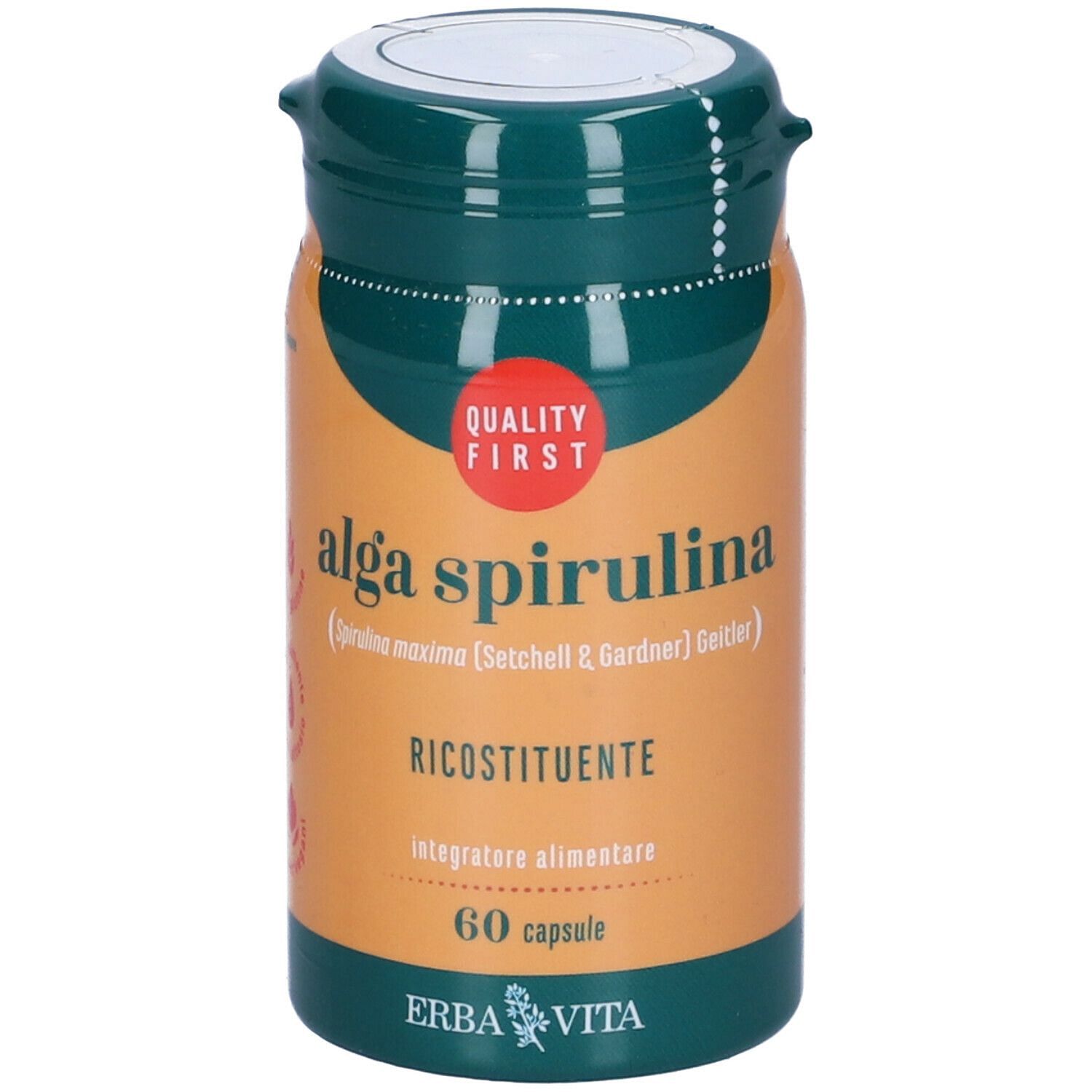 Erba Vita Alga Spirulina 60 Capsule