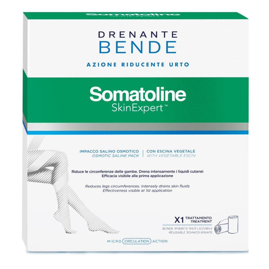 SOMATOLINE SKIN EXPERT BENDE SNELLENTI DRENANTI STARTER KIT