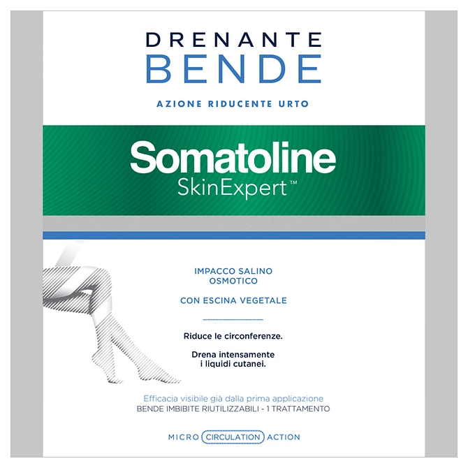Somatoline Skin Expert Bende Snellenti Drenanti Starter Kit