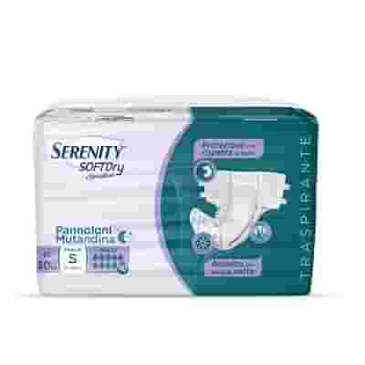 SERENITY PANNOLONE MUTANDINA SD SENSITIVE MAXI TAGLIA S 30 PEZZI