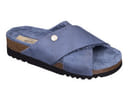 CALZATURA ALEXIS VINTAGE MICROFIBRE WOMAN BLUE 36