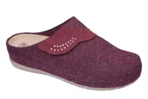 CALZATURA BRUGES FELT+SUEDE WOMAN BORDEAUX 40 CALZATURA BRUGES FELT+SUEDE WOMAN BORDEAUX 40
