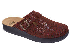 Calzatura Janice Felt+Sequins Woman Rust 37