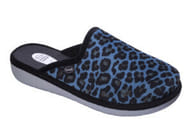 CALZATURA LAUREN PRINTED MICROFIBRE WOMAN BLUE/BLACK 38