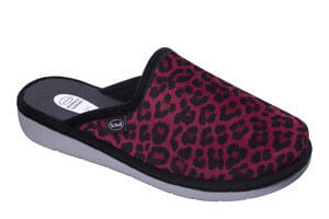 Calzatura Lauren Printed Microfibre Woman Red/Black 37