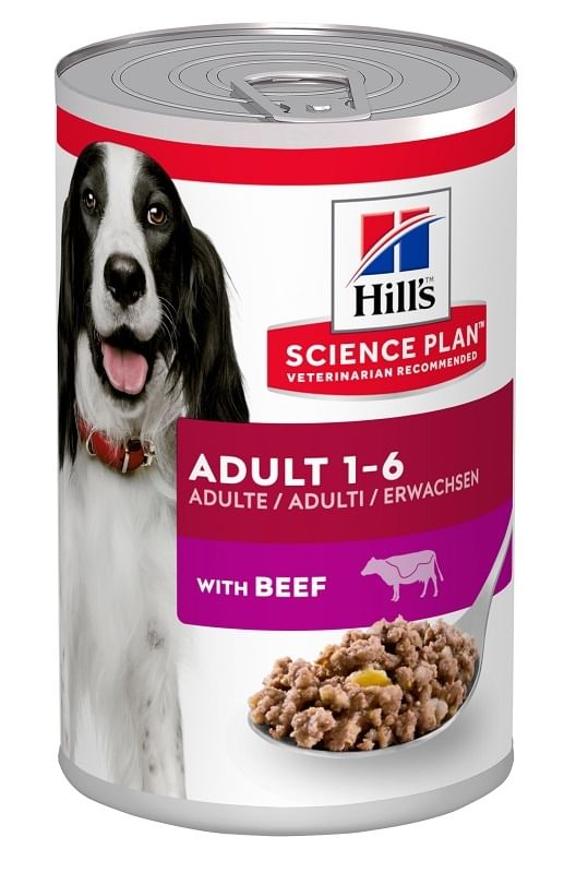SCIENCE PLAN CANINE ADULT BEEF 370 G