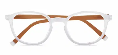 OCCHIALI DA LETTURA TWINS GOLD PAPEETE BIANCO-MARRONE +1,0 OCCHIALI DA LETTURA TWINS GOLD PAPEETE BIANCO-MARRONE +1,0