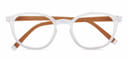 OCCHIALI DA LETTURA TWINS GOLD PAPEETE BIANCO-MARRONE +1,0