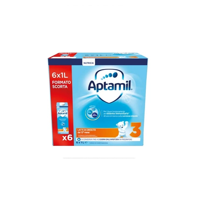 Aptamil 3 Latte 6 X 1000 Ml