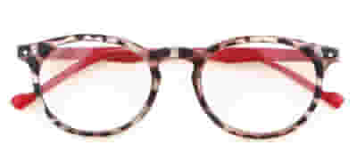 OCCHIALE DA LETTURA PREMONTATO VEDO & LEGGO TARTARUGA ASTE ROSSE +3,00