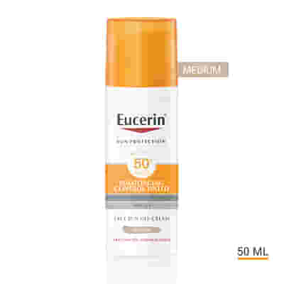 EUCERIN SUN PHOTOAGING CONTROL TINTED GEL CREME SPF50+ MEDIUM 50 ML