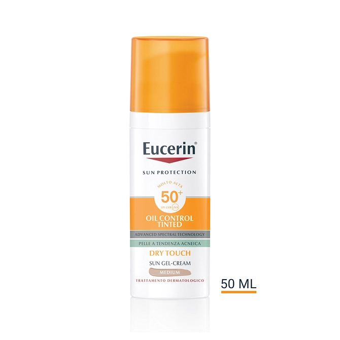 Eucerin Sun Oil Control Tinted Cream Spf50+ 50 Ml