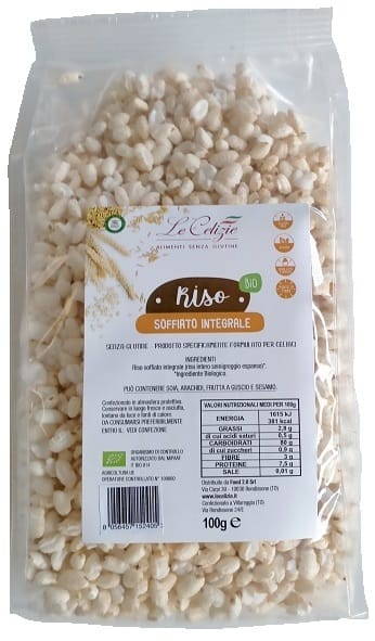 LE CELIZIE RISO SOFFIATO INTEGRALE 100 G