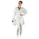 CAMICE DA LABORATORIO BHEALTHY TNT BIANCO LARGE TRASPIRANTE IDROREPELLENTE MONOUSO NON STERILE CON MANICA LUNGA E COLLETTO CHIUSURA IN VELCRO ELASTICO AI POLSI