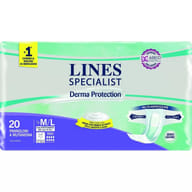PANNOLONE A MUTANDINA LINES SPECIALIST DERMA MAXI M/L 20 PEZZI