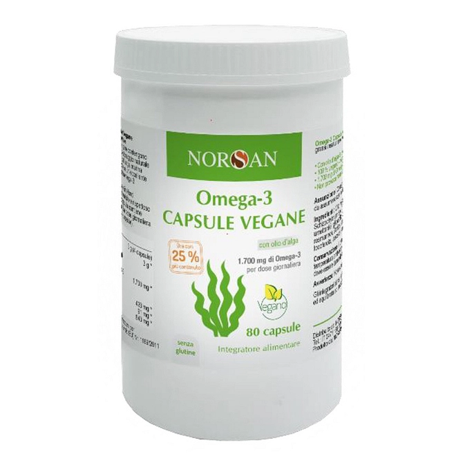 Norsan Omega 3 Vegano 80 Capsule