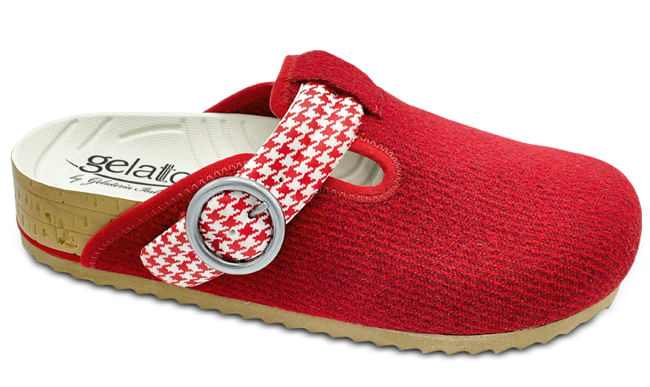 Calzatura Con Plantare Indossabile Punta Chiusa Woodstock Soft Felt 2.0 Red 35/36-image