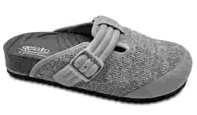 CALZATURA CON PLANTARE INDOSSABILE PUNTA CHIUSA WOODSTOCK SOFT MAN FELT 2.0 GREY 42/43