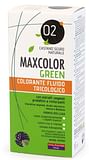 MAXCOLOR GREEN 02 CASTANO SCURO NATURALE 75 ML + BALSAMO 15 ML