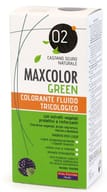 MAXCOLOR GREEN 02 CASTANO SCURO NATURALE 75 ML + BALSAMO 15 ML
