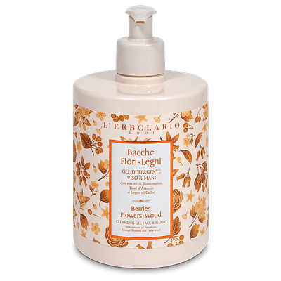 BACCHE FIORI LEGNI GEL DETERGENTE VISO & MANI 500 ML