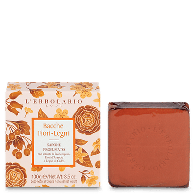 BACCHE FIORI LEGNI SAPONE PROFUMATO 100 G