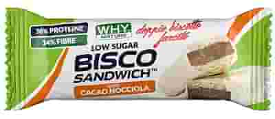 WHYNATURE BISCO SANDWICH CACAO NOCCIOLA 45 G