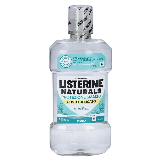 Listerine Naturals Protezione Smalto 500 Ml